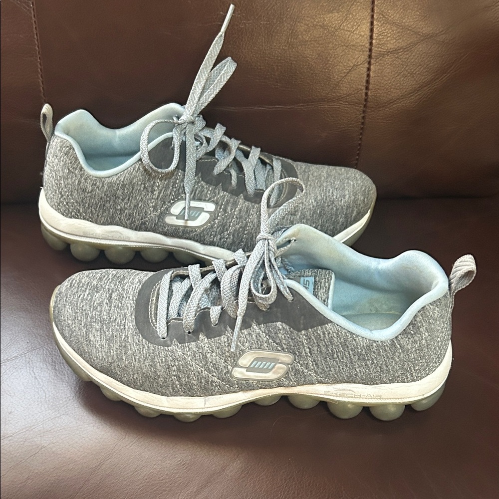 Skechers Light Weight Gray Walking Sneakers